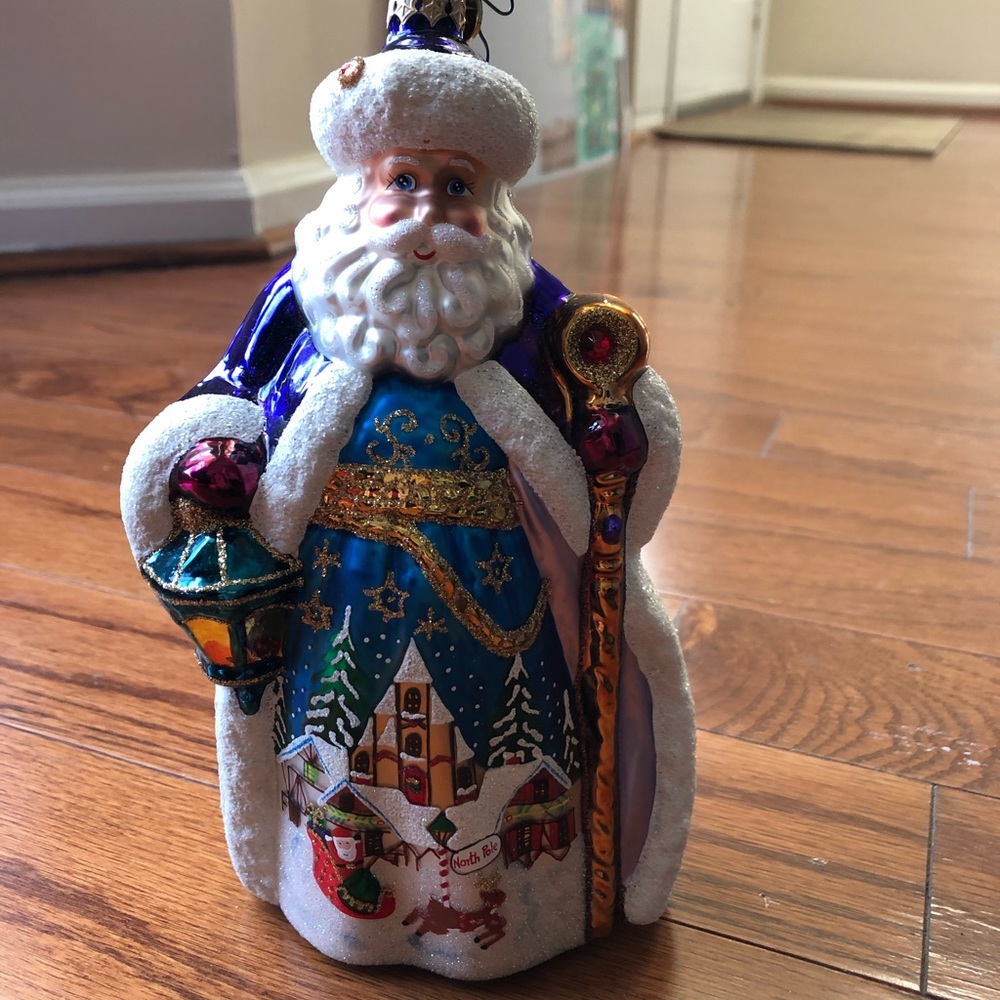 Christopher Radko Handcrafted Glass Ornament